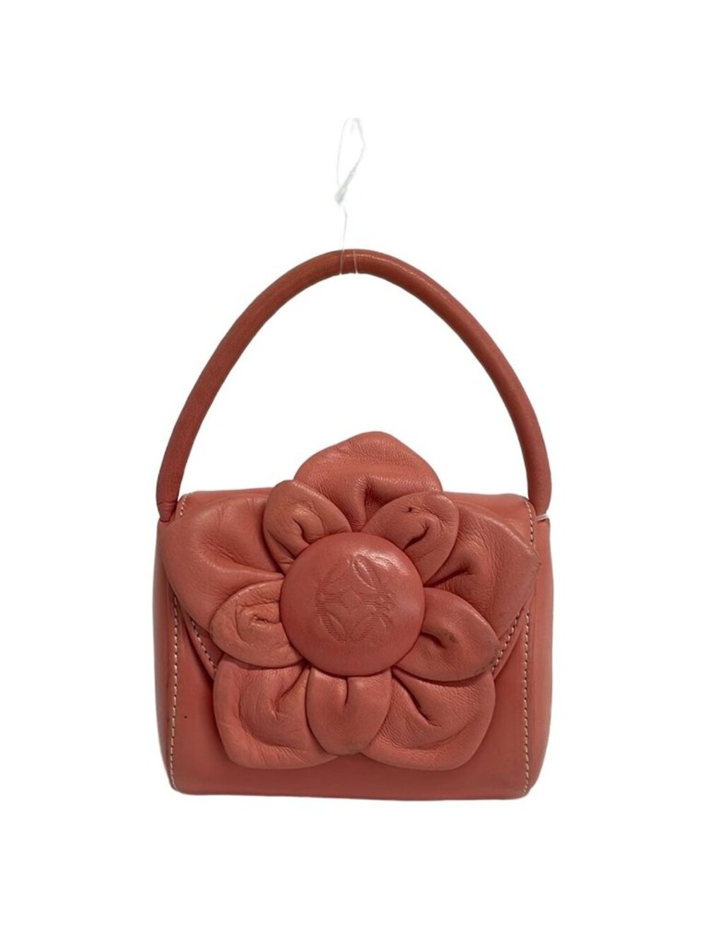 Loewe Pink Flower Mini Bag Vintage Leather